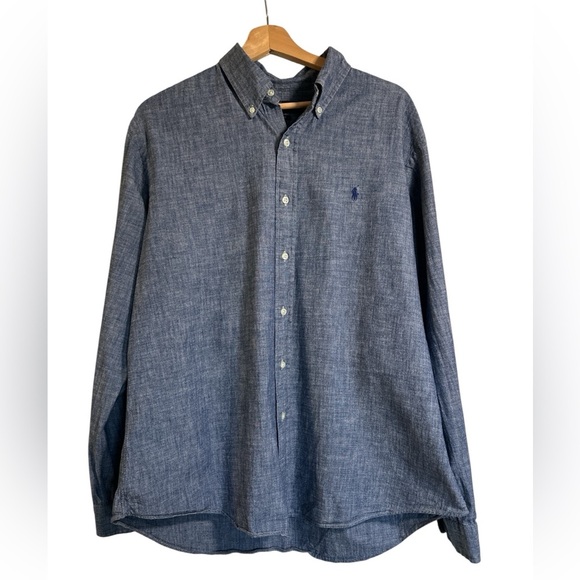 Ralph Lauren Other - Ralph Lauren Classic Blue Casual Shirt